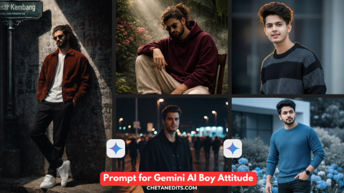 Top 100 Dark Bokeh Prompt for Gemini AI Boy Attitude