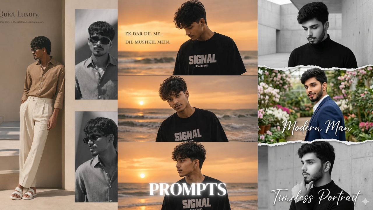 Prompt for Gemini AI boy Indian style